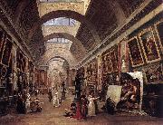 ROBERT, Hubert Design for the Grande Galerie in the Louvre QAF painting